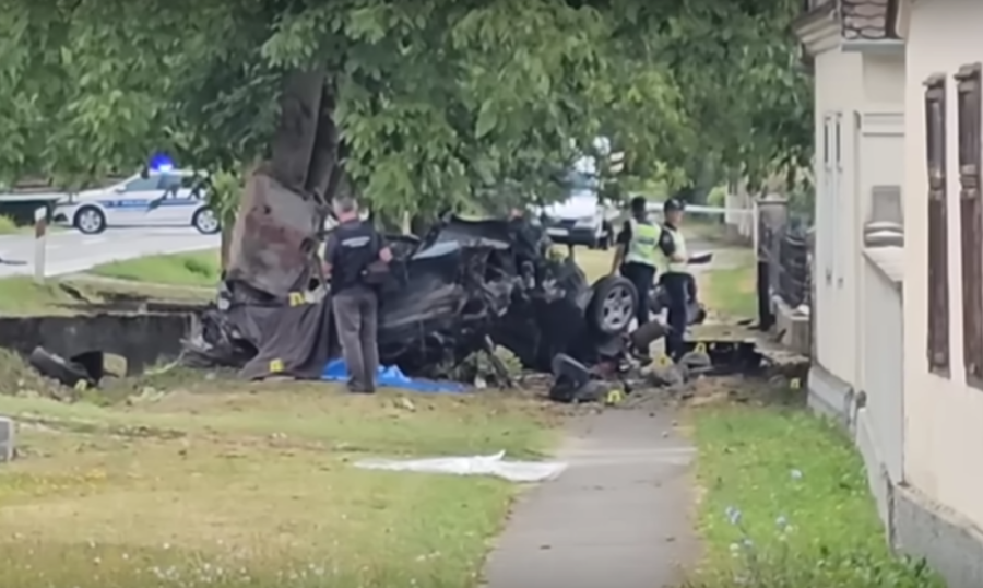 Hrpa lima i krvi na mestu tragedije! Stani bratanac poginuo kod Kule: Čuo se strašan udarac (FOTO)