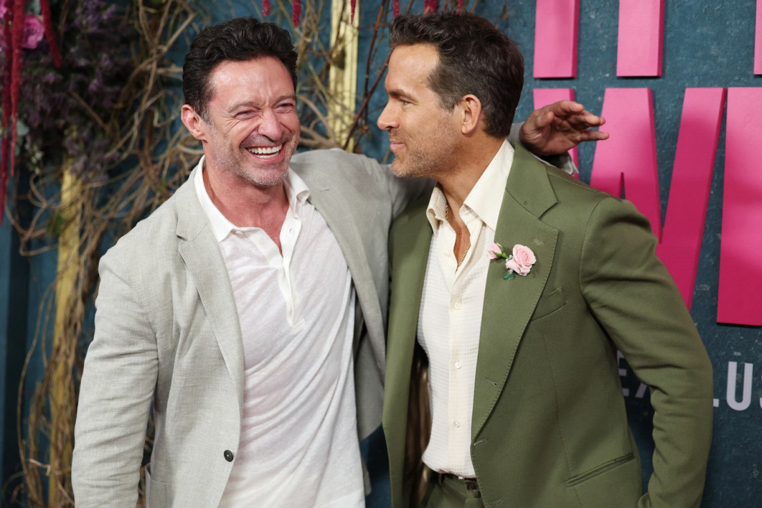 Blejk Lajvli i Rajan Rejnolds na premijeri filma "Sa nama se završava": Pridružio im se i Vulverin (FOTO)