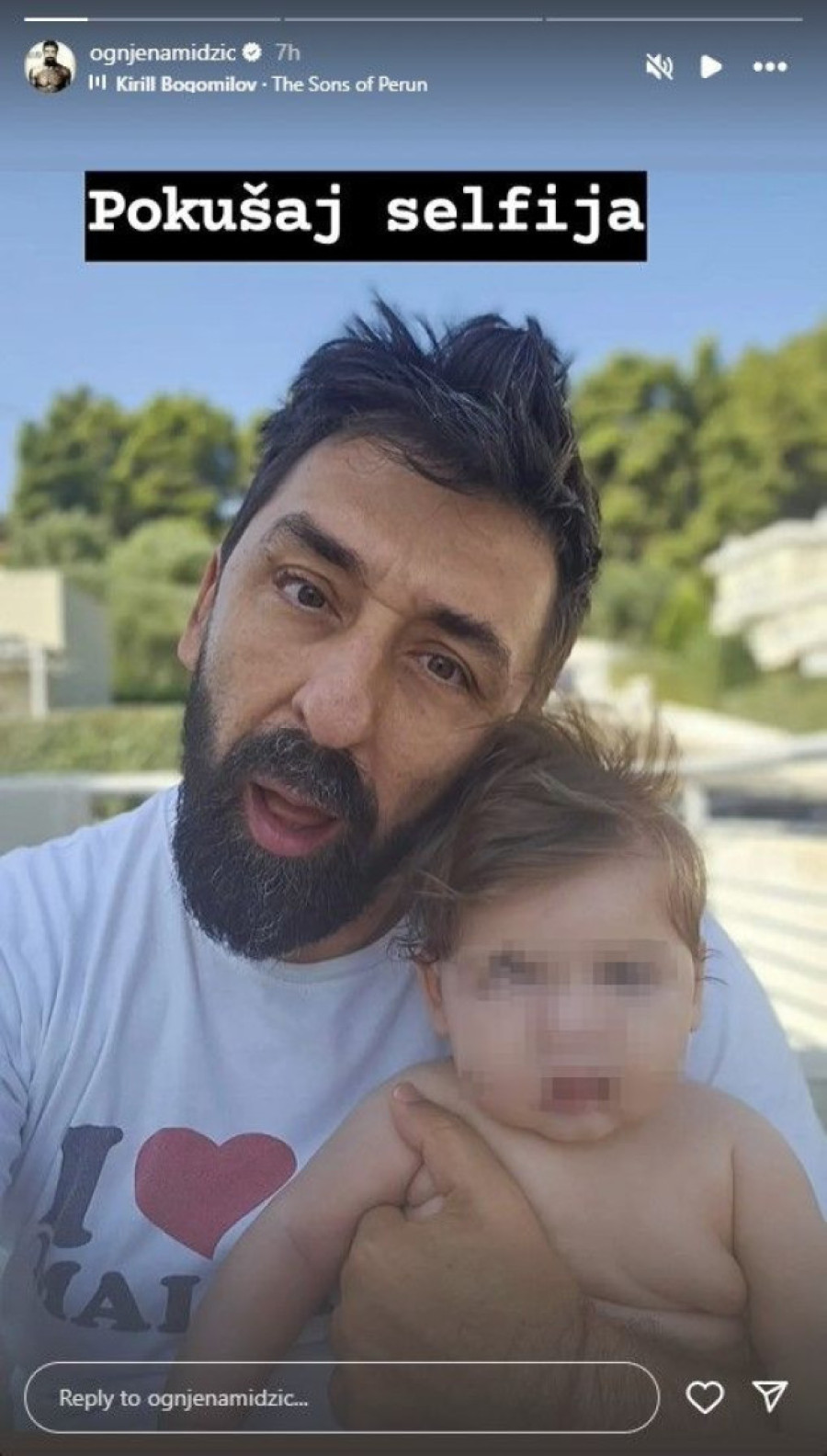 Ognjen Amidžić sa sinom Perunom: Voditelj uživa sa svojim naslednikom, zabeležio je ovaj emotivni trenutak