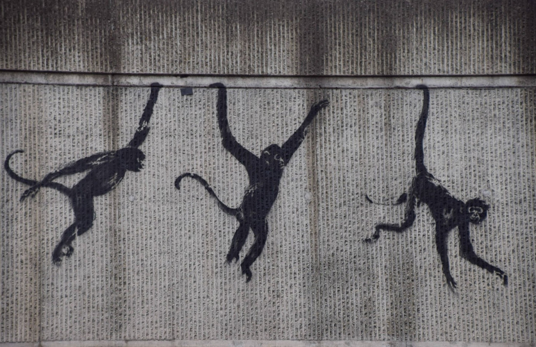 Osvanula tri nova rada slavnog strit umetnika: "Londonski zoološki vrt" Benksija (FOTO)