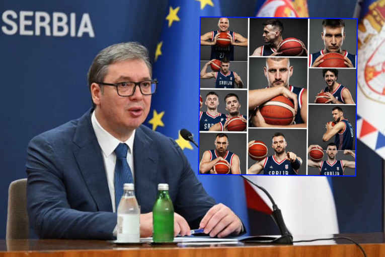 "Zaslužili ste zlato, hvala vam za bronzu!": Predsednik Vućić čestitao košarkašima na osvojenom trećem mestu na OI