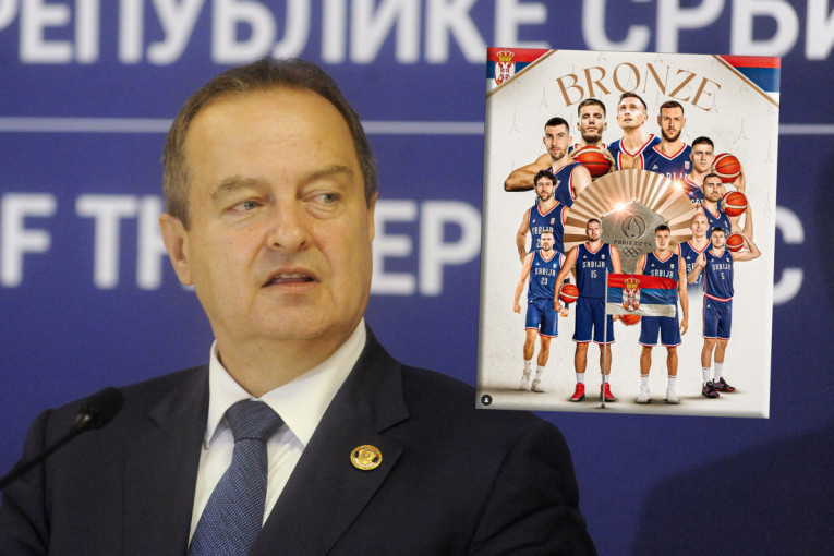 „Junački ste se borili za Srbiju!“ – ministar Dačić čestitao košarkašima na bronzi iz Pariza
