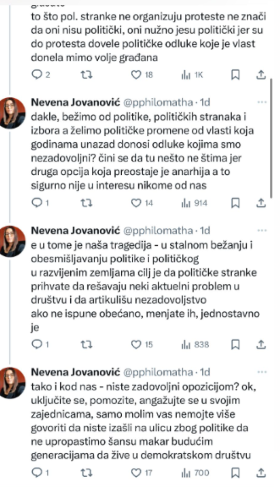 Rat do istrebljenja za fotelje: Aleksić udario na organizatore protesta, hoće i on da se pita! (FOTO)