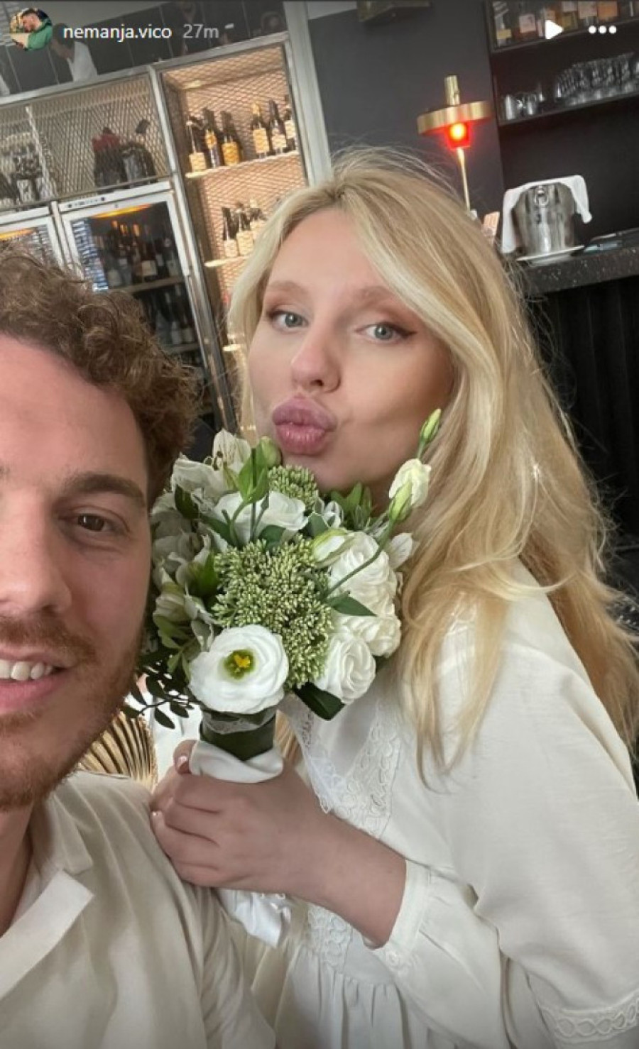 Reakcija nekadašnje zadrugarke na venčanje bivšeg, Nemanje Vica: Jedno posebno nije mogla da preskoči!