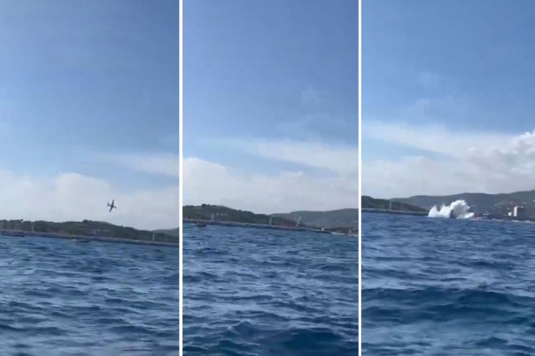Užas na aeromitingu u Francuskoj! Avion se srušio u more pred užasnutim gledaocima, a u toku je akcija spasavanja pilota (VIDEO)