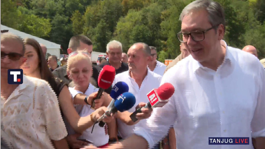 "Ogroman novac su uložili u moje rušenje" - Vučić u Medveđici: Moj otpor za slobodarsku i uspešnu Srbiju biće najžešći mogući