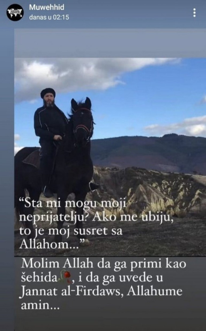 Ekstremisti pozivaju na osvetu zbog ubistva vehabije Senada Ramobića Becana (FOTO)