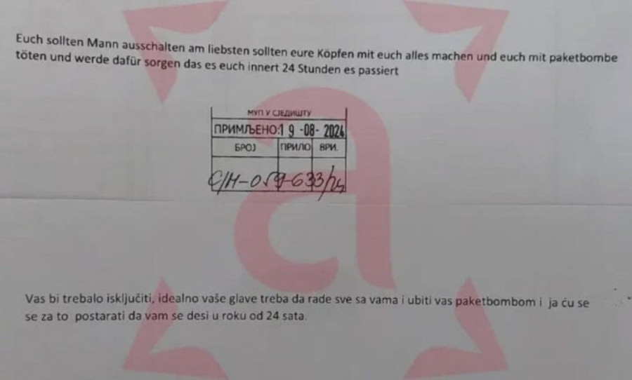 Terorističke pretnje Vladi Republike Srpske: Treba vas obezglaviti, pobiti bombom, potrudiću se da vam se to desi u roku od 24 sata! (FOTO)