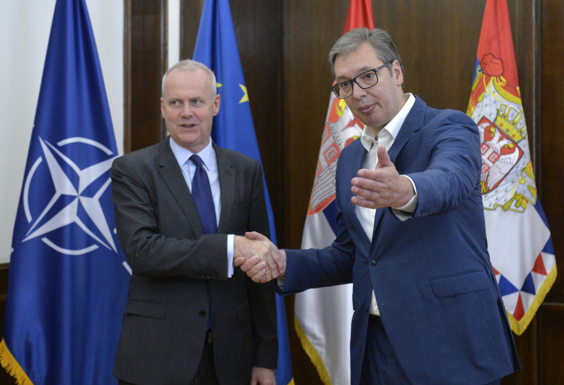 Predsednik Vučić se sastao sa pomoćnikom generalnog sekretara NATO-a (FOTO)