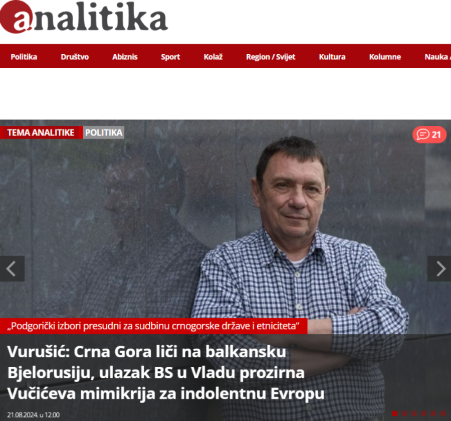 Ustaško-islamistička hajka na Vučića ne posustaje: Hrvatski novinar u akciji brutalnog blaćenja Beograda! (FOTO)