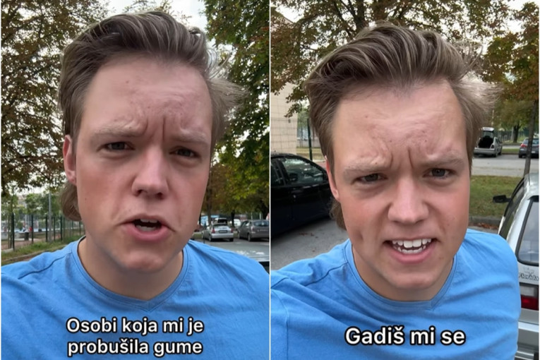 Američkom influenseru ponovo uništili automobil u Hrvatskoj: Da li ste to uradili zbog mene ili beogradskih tablica? (VIDEO)