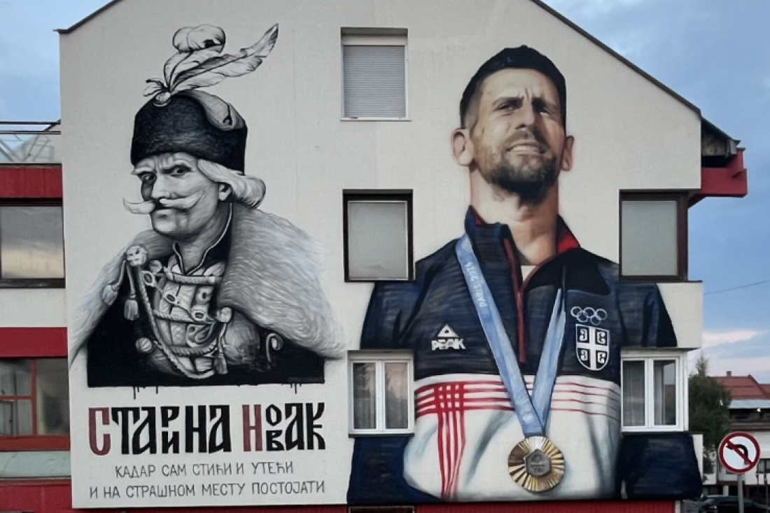 Starina i zlatni Novak! Đoković dobio jedan od najlepših murala! (FOTO)