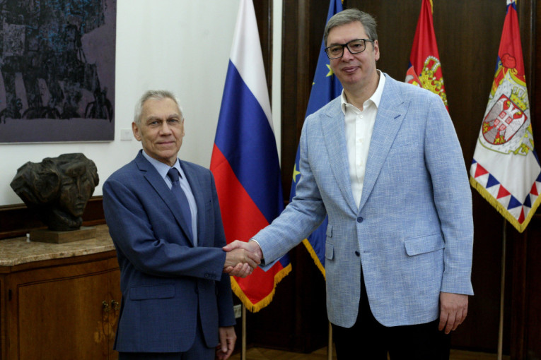 Predsednik Vučić sa Bocan-Harčenkom: Posebna tema bila je situacija na KiM (FOTO)