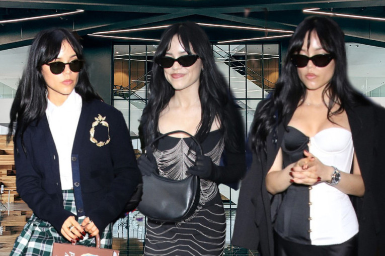 Omiljena gotičarka ponovo kombinuje mračnu i nadrealnu estetiku: Džena Ortega modnim kombinacijama potpuno uronila u lik (FOTO)