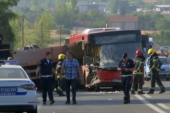 Uhapšen! Lisice za vozača autobusa zbog izazivanja stravičnog sudara kod Umke