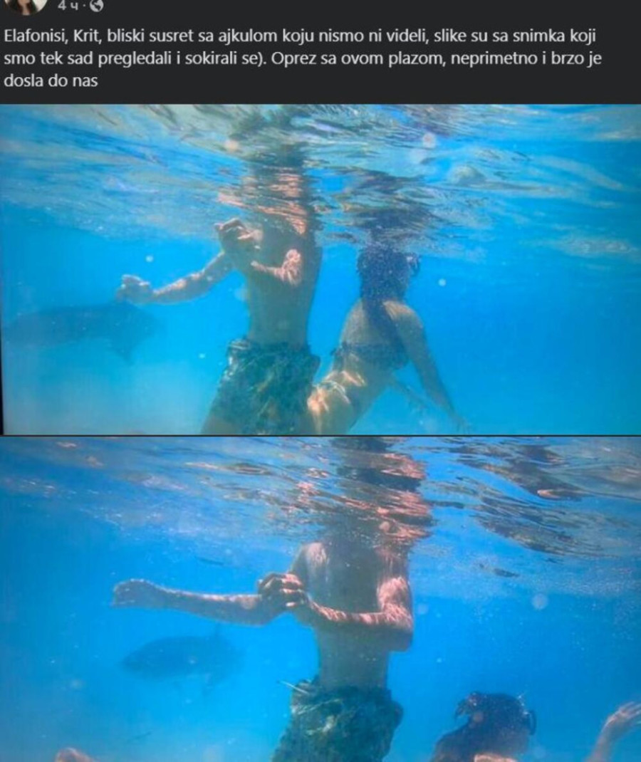 Ivana uzela da pogleda podvodne snimke, a onda je doživela šok: Nije svesna koliko je imala sreće, mogao je da bude horor!