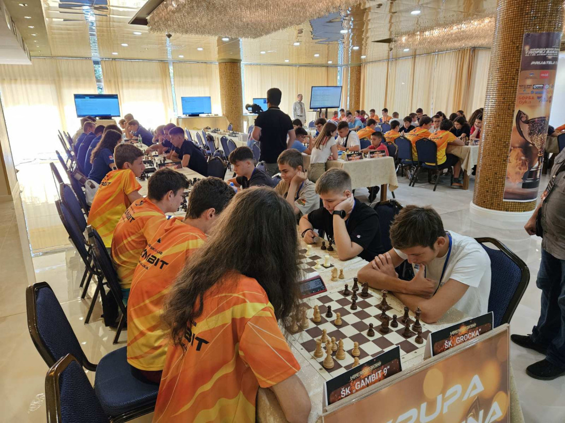 Predsednik Šahovskog saveza Beograd Andrija Jorgić otvorio "Trofej Banjaluke 2024" (FOTO)