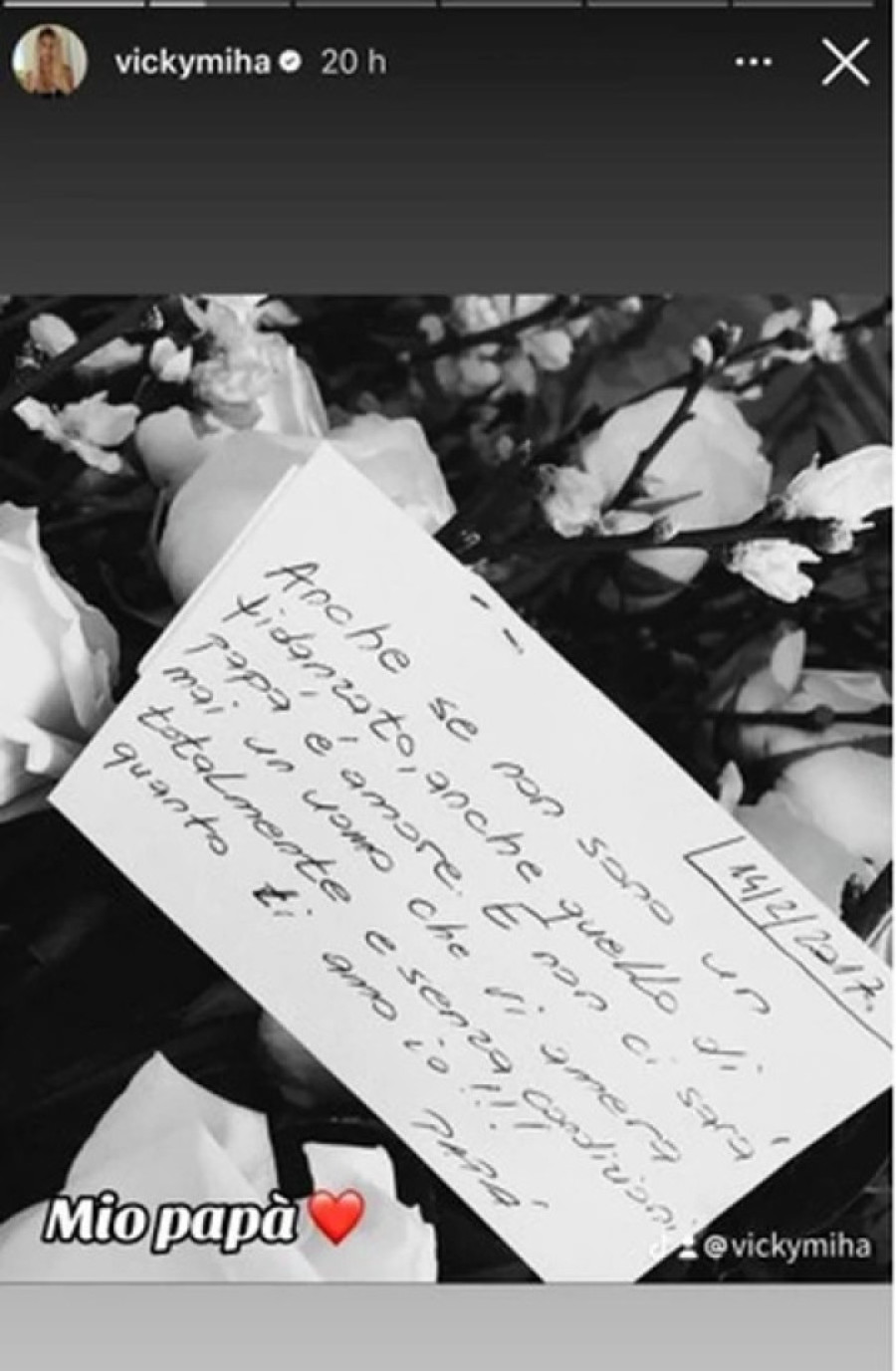 Ćerka Siniše Mihajlovića objavila zaboravljeno pismo: Emotivne reči legendarnog fudbalera teraju suze na oči! (FOTO)