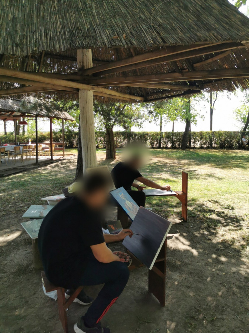 Osuđenici pokazali kakvi su umetnici: Pogledajte kakve slike su naslikali (FOTO)