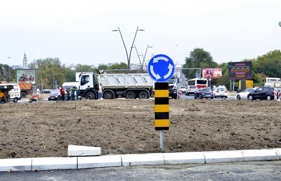 Izmene u javnom prevozu zbog radova na novom kružnom toku kod Ušća