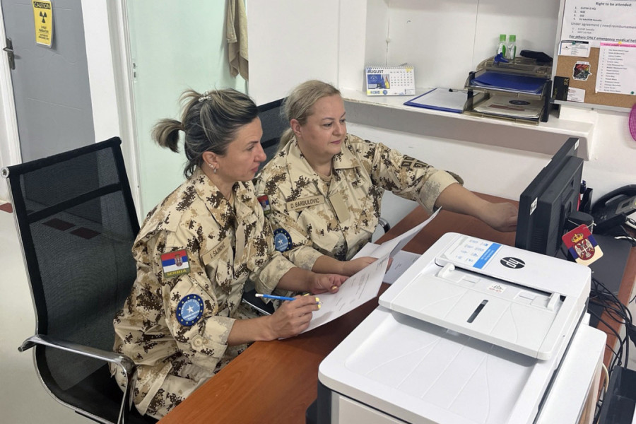Vojska Srbija šalje novi tim u Somaliju: Lekari i medicinski tehničari nastavljaju da obavljaju zadatke (FOTO)