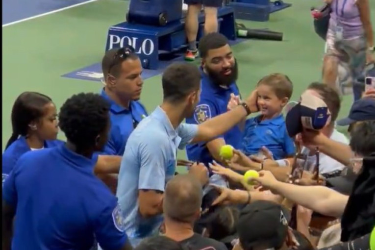Zato je Đoković najveći: Ovaj detalj svima topi srce - jedno dete je u centru pažnje! (VIDEO)