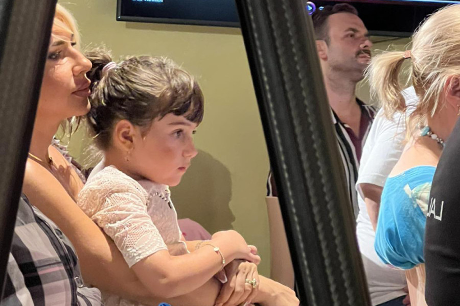 Jovana Jeremić sa ćerkom, 24sedam/A. N.