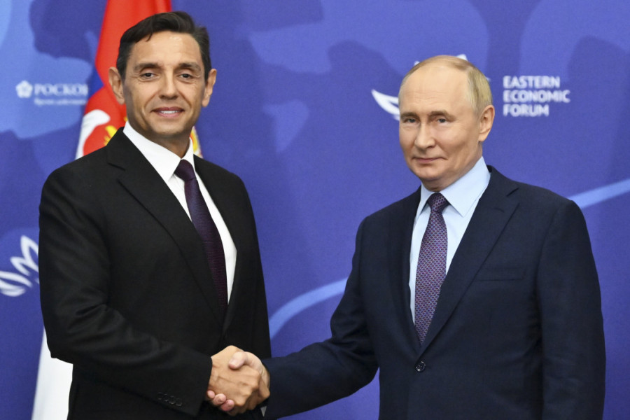 Vulin sa Vladimirom Putinom: Mi smo narodi koje povezuje ne samo zajednička prošlost, nego i budućnost