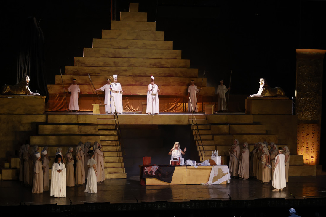 Nakon premijere na Petrovaradinskoj tvrđavi, novosadska "Aida" izvedena u Sava centru: U naslovnim ulogama ruske zvezde (FOTO)