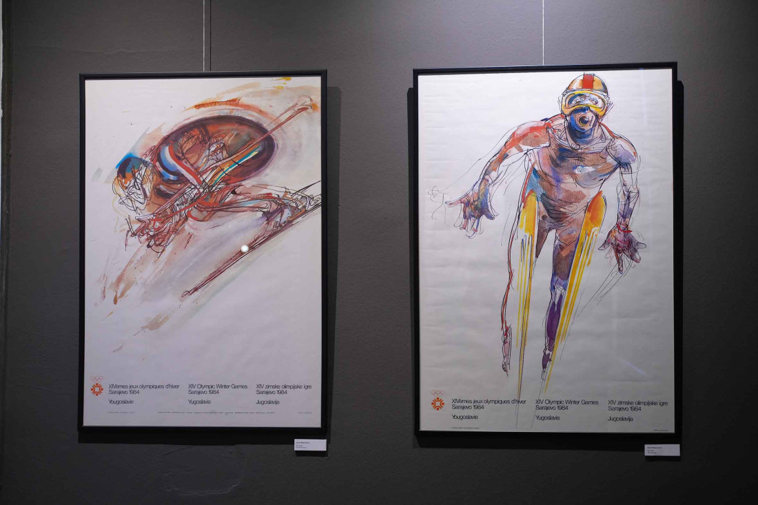 Četrdeset godina posle: Otvorena izložba originalnih plakata nastalih za Olimpijske igre u Sarajevu (FOTO)