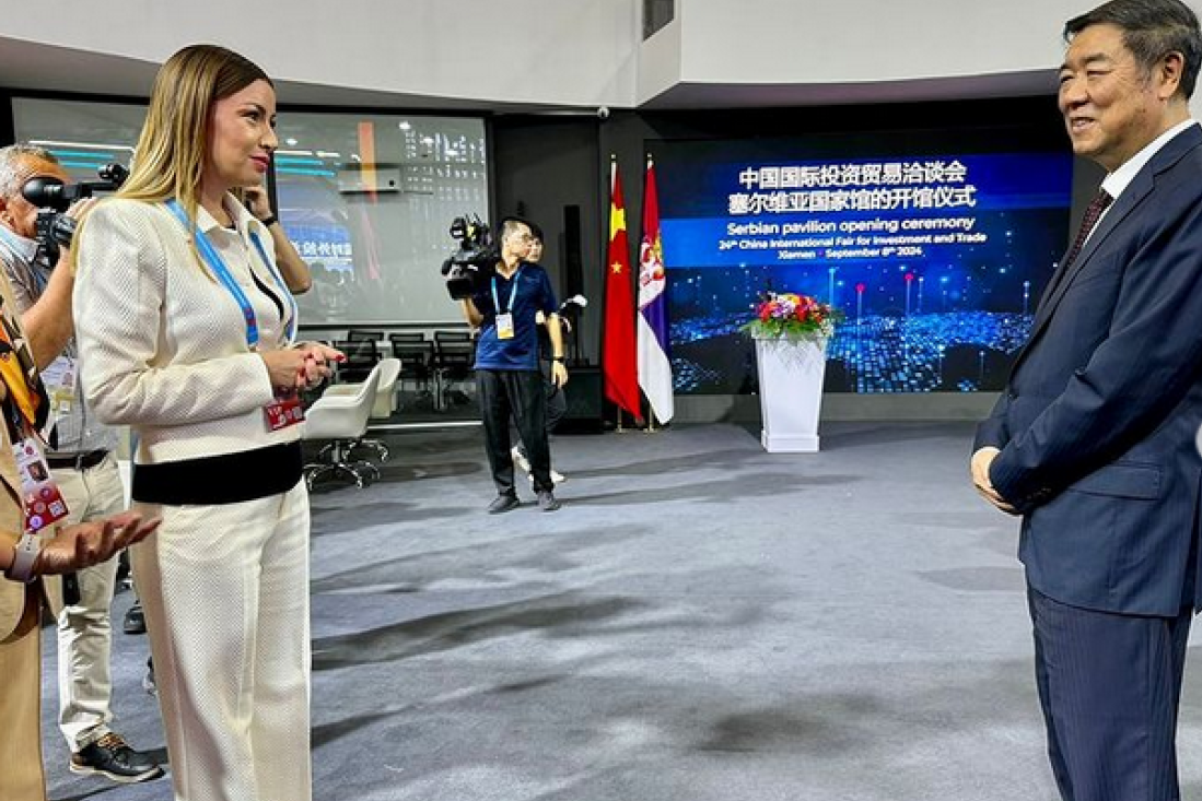 "Srbija svakim danom pokazuje da su njena vrata otvorena": Ministarka Mesarović na Kineskom međunarodnom sajmu investicija i trgovine