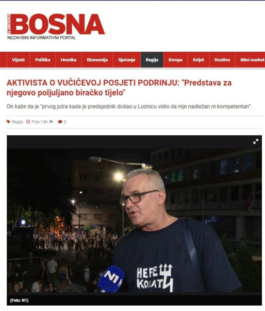 Islamistički mediji slave Petkovića jer napada Vučića: Lažni ekolog prodao zemlju Rio Tintu, pa postao udarna pesnica Slobodne Bosne! (FOTO)