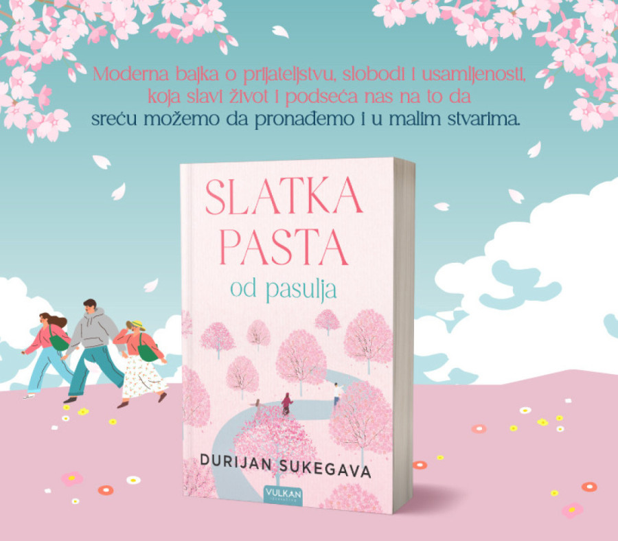 Moderna bajka o prijateljstvu, slobodi i usamljenosti: "Slatka pasta od pasulja" u izdanju Vulkan izdavaštva
