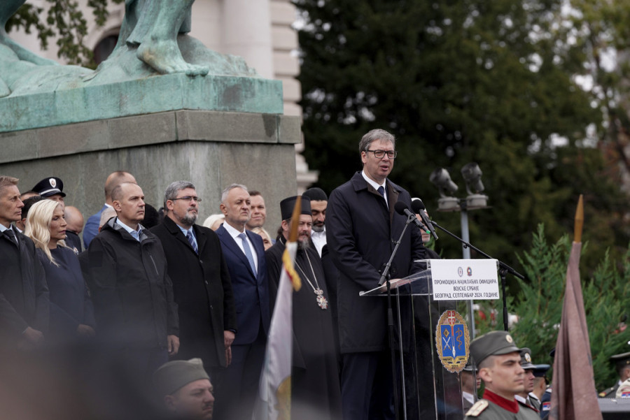 Promocija najmlađih oficira Vojske Srbije! Vučić poručio - vi ste naša snaga i bedem! (FOTO/VIDEO)