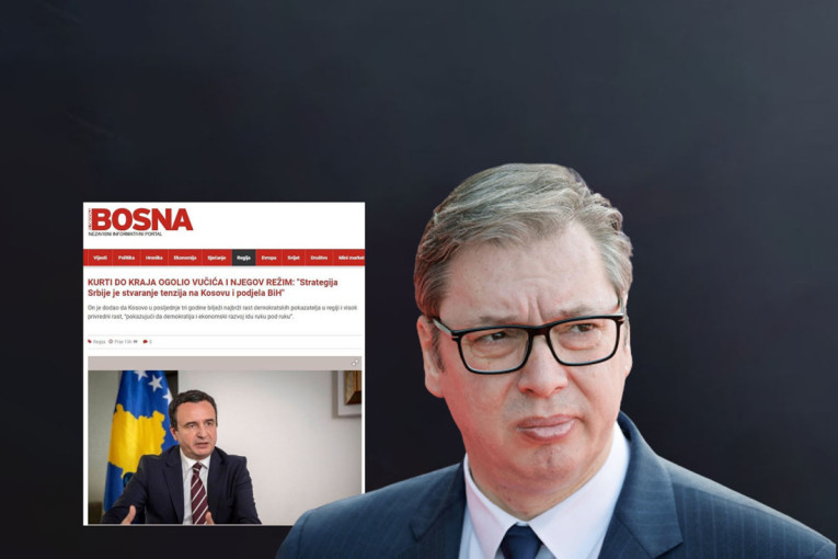 Spojilo se kuso i repato! Kurti i islamistička "Slobodna Bosna" se udružili protiv Srbije i Vučića