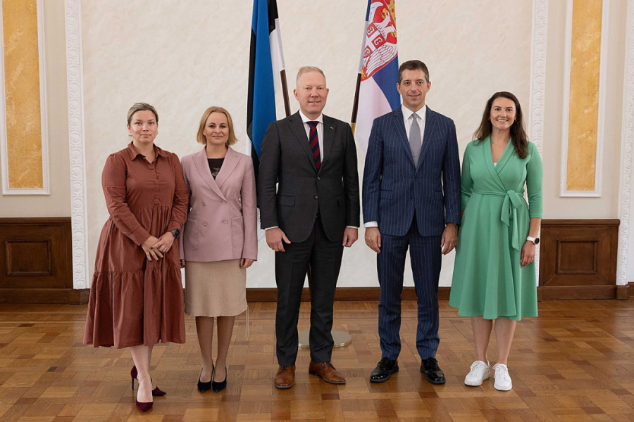 Đurić se sastao sa predsednikom Parlamenta Estonije: Prijateljstvo dveju zemalja potiče još iz perioda pre Drugog svetskog rata