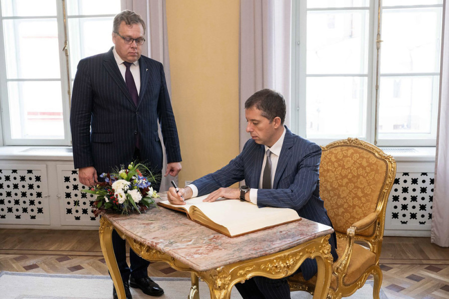 Đurić se sastao sa predsednikom Parlamenta Estonije: Prijateljstvo dveju zemalja potiče još iz perioda pre Drugog svetskog rata