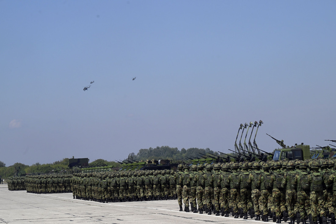 Predsednik Vučić danas na prikazu sposobnosti Vojske Srbije "Zastava 2024" u Batajnici