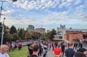 Nemile scene pred večiti derbi: Haos kod Marakane, baklje letele na sve strane! (VIDEO)