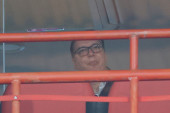 Predsednik Vučić prisustvuje utakmici Crvene zvezde i Benfike u Ligi šampiona (FOTO)