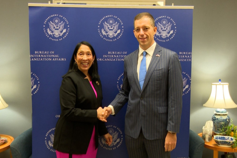 Đurić sa Mišel Sison u Vašingtonu: Srbi na KiM suočavaju se sa nezapamćenim terorom