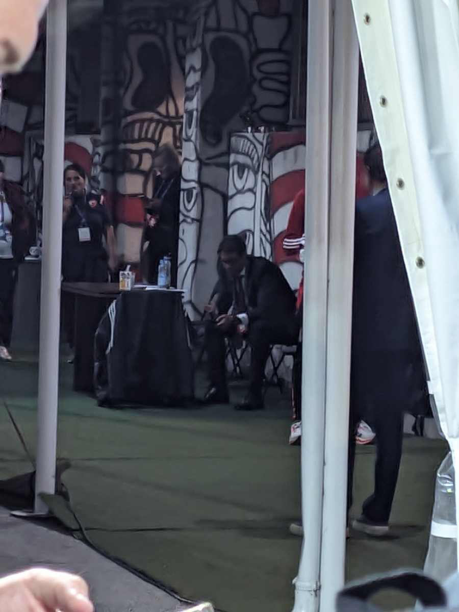 Foto-ubod sa Marakane! Rui Košta kao sav normalan svet! (FOTO)