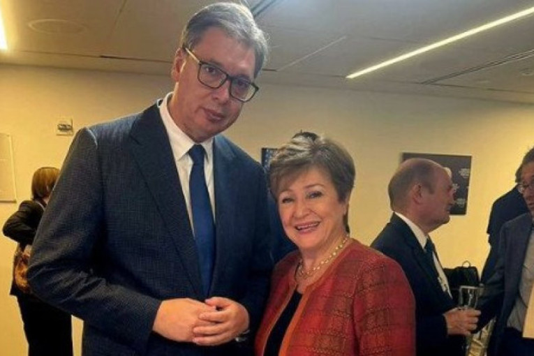 Vučić sa direktorkom MMF-a: Sa ponosom sam je informisao o najnovijim pokazateljima makroekonomske stabilnosti Srbije (FOTO)
