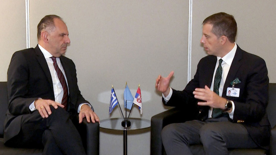 Đurić se sastao sa šefom grčke diplomatije: Informisao ga o teškom položaju Srba na severu Kosmeta