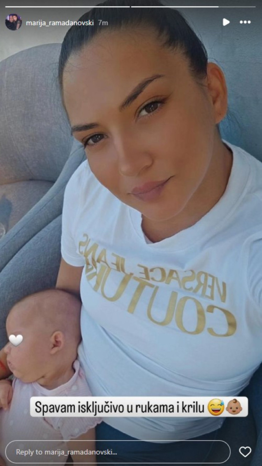 Marija Ramadanovski uživa u majčinstvu: Pokazala kako provodi vreme sa mezimicom! (FOTO)