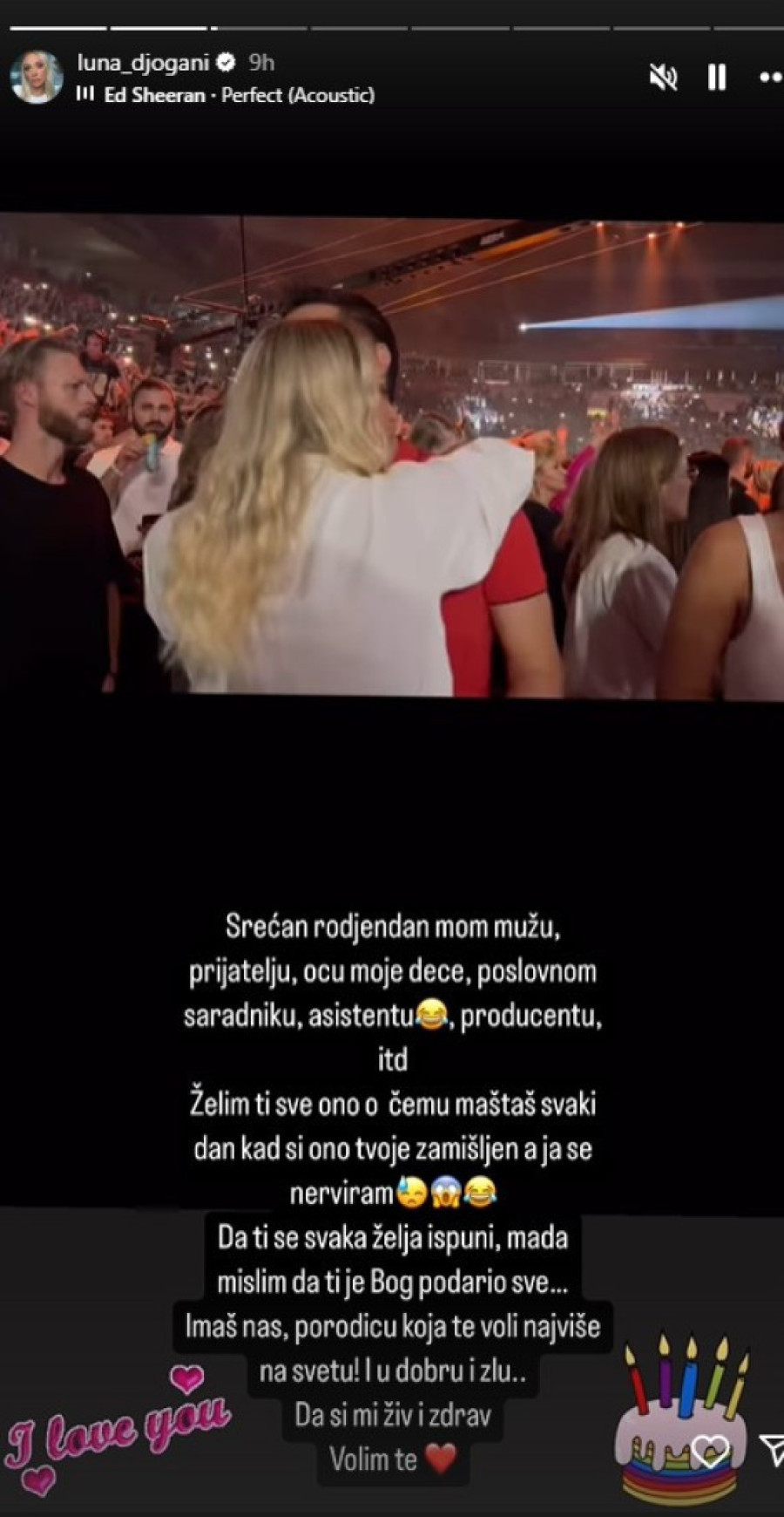 Veliki povod za slavlje! Luna Đogani se javno obratila suprugu Marku: Čestitala mu rođendan emotivnom posvetom!