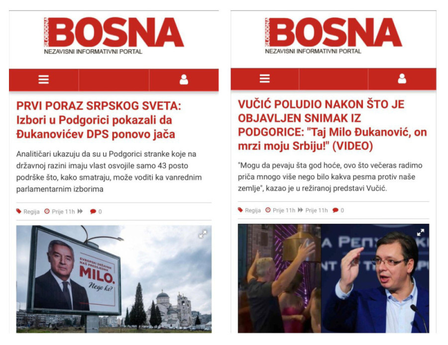 Islamisti u antisrpskom transu: Slave Mila Đukanovića i napadaju Vučića, kompleksaši se uzalud nadaju srpskoj propasti! (FOTO)