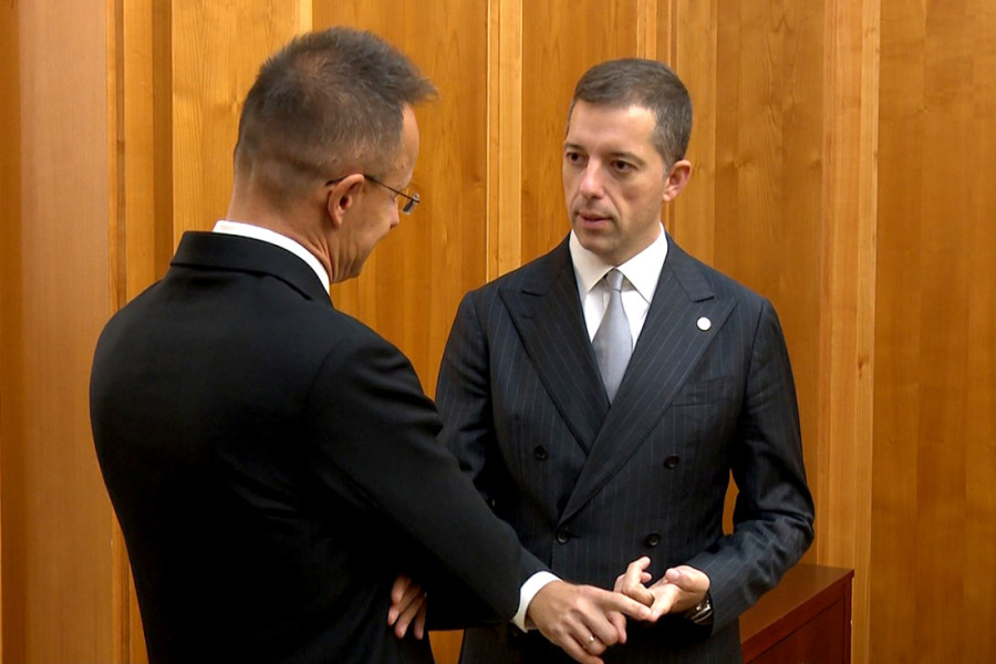 Đurić sa Sijartom: Zahvalio mu je na kontinuiranoj podršci koju Mađarska daje Srbiji u procesu evrointegracija (FOTO/VIDEO)