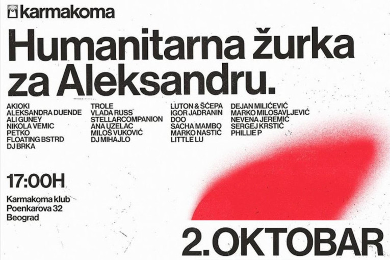 Humanitarna žurka za Aleksandru