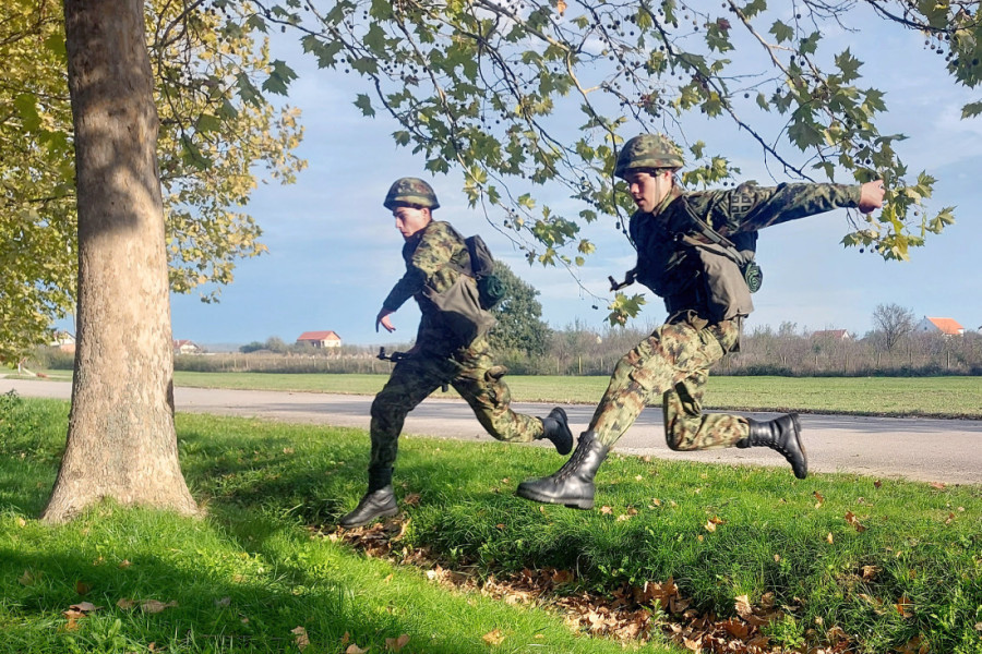 Kraj prve faze osposobljavanja: Realizovano stacionarno logorovanje vojnika na služenju vojnog roka (FOTO)